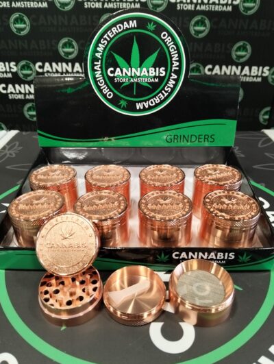 BRONZE METAL MEDIUM GRINDER. 751